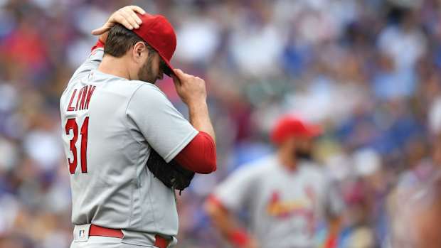 Former St. Louis Cardinals pitcher Lance Lynn